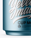 Matte Metallic Cup Mockup