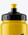 Glossy Sport Bottle Mockup
