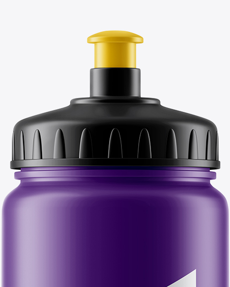 Matte Sport Bottle Mockup