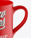 Matte Cup Mockup - High-Angle Shot