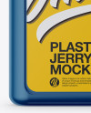 5L Matte Plastic Jerry Can Mockup