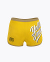 Fitness Shorts Mockup - Back View