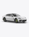 Porsche Panamera 4 E-Hybrid Mockup - Half Side view