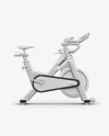 Exercise Bike Mockup - Side View