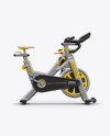 Exercise Bike Mockup - Side View