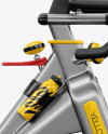 Exercise Bike Mockup - Side View