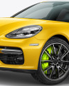 Porsche Panamera 4 E-Hybrid Mockup - Half Side Left view