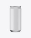 16oz Matte Aluminium Can Mockup