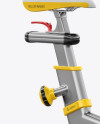 Exercise Bike Mockup - Half Side View