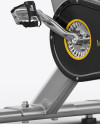 Exercise Bike Mockup - Half Side View