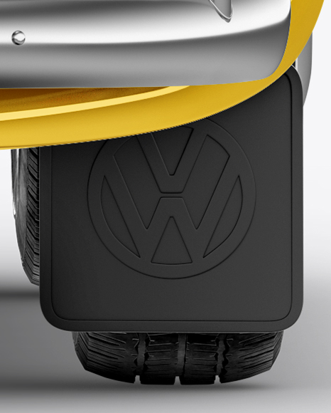 Volkswagen Beetle Mockup - Back View