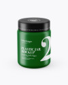250ml Matte Plastic Jar Mockup (High-Angle Shot) 250ml Matte Plastic Jar Mockup (High-Angle Shot)