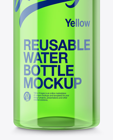 Clear Plastic Bottle Mockup Clear Plastic Bottle Mockup