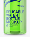 Clear Plastic Bottle Mockup Clear Plastic Bottle Mockup