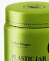 250ml Metallic Plastic Jar Mockup (High-Angle Shot) 250ml Metallic Plastic Jar Mockup (High-Angle Shot)