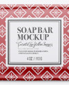 Glossy Soap Package Mockup - Front View Glossy Soap Package Mockup - Front View