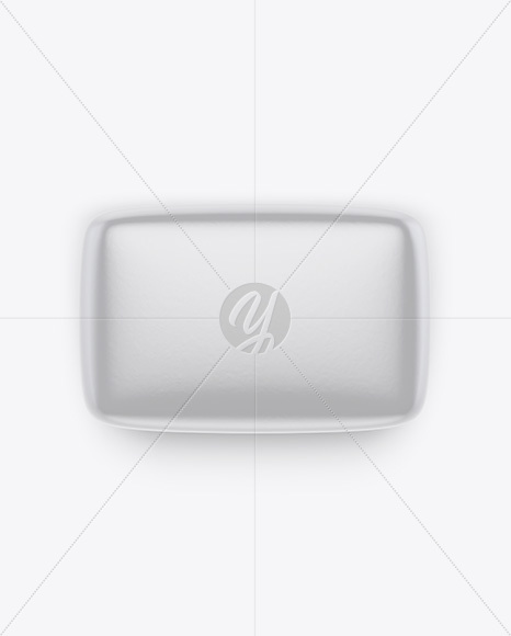 Metallic Soap Package Mockup - Front View