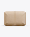 Kraft Soap Package Mockup - Front View Kraft Soap Package Mockup - Front View