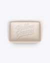 Kraft Soap Package Mockup - Front View Kraft Soap Package Mockup - Front View