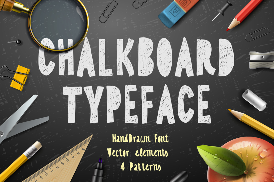 Chalkboard typeface