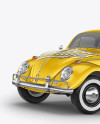 Volkswagen Beetle Mockup - Half Side View