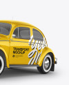 Volkswagen Beetle Mockup - Half Side View