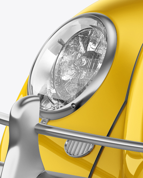 Volkswagen Beetle Mockup - Half Side View