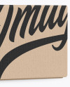 Matte Kraft Paper Box Mockup - Half Side View Matte Kraft Paper Box Mockup - Half Side View