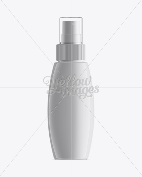 100ml Pump Spray Bottle Mockup 100ml Pump Spray Bottle Mockup