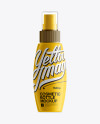 100ml Pump Spray Bottle Mockup 100ml Pump Spray Bottle Mockup