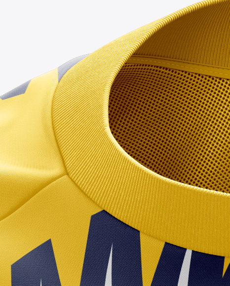 Soccer Windbreaker Mockup - 3/4 View