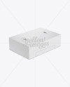 Napkin Box Mockup - 3/4 View (High-Angle Shot)