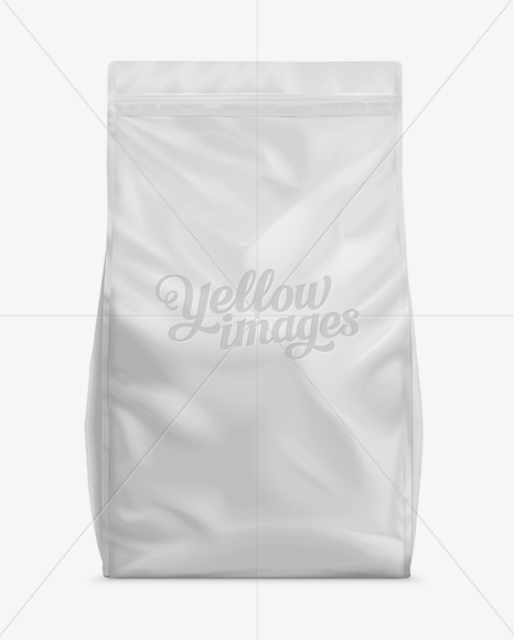 46lb Cat Litter Bag Mock-Up - Front View - Free Download Images High