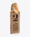 Kraft Paper Bakery Bag Mockup