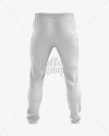 Soccer Pants Mockup - Back View