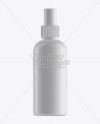 100ml White Plastic Spray Bottle Mock-Up - Free Download Images High