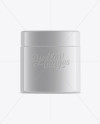 250ml White Plastic Cosmetic Jar Mockup