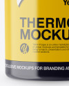 Glossy Thermos Mockup