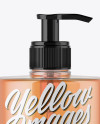 500ml Plastic Bottle with Pump Mockup 500ml Plastic Bottle with Pump Mockup