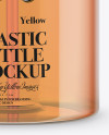 500ml Plastic Bottle with Pump Mockup 500ml Plastic Bottle with Pump Mockup