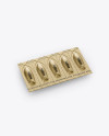 Metallic Suppositories Blister Mockup