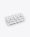 Glossy Suppositories Blister Mockup