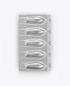 Metallic Suppositories Blister Mockup - Top View