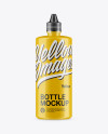 375ml Glossy Bottle Mockup