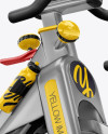 Exercise Bike Mockup - Half Side View