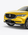 Mazda CX-5 Mockup - Half Side View