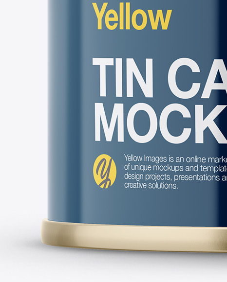 Tin Can Mockup