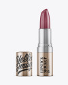 Opened Metallic Lipstick Mockup