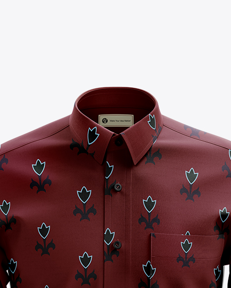 Men’s Shirt mockup (Front View)