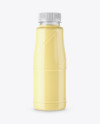 360ml Plastic Bottle with Mango Cocktail Mockup